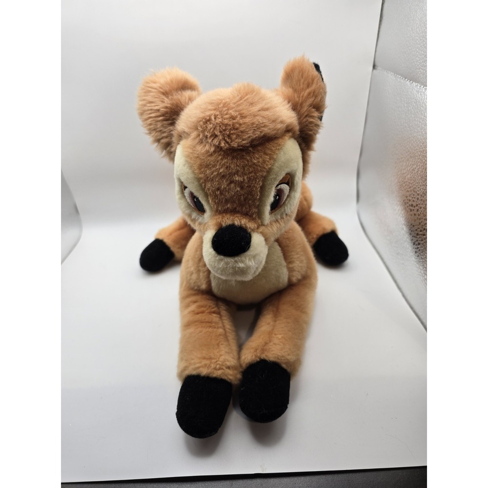 Disney Store Original Exclusive Bambi Lying Deer 12" Plush Stuffed Animal Toy - Picture 2 of 6
